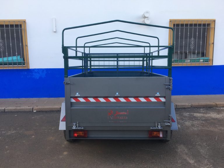 Remolque doble eje 750 Kgs con freno Remolques baratos